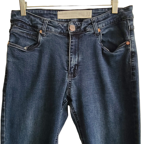 BARBELL APPAREL Skinny Straight Athletic Fit Stretch Medium Wash Jeans Men's 32 - Picture 4 of 16